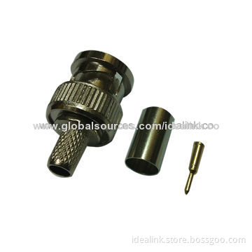 BNC Adapter with UHF Male to Female, Suitable for RG6/RG59 Coaxial Cables